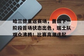 关于哈兰德重返赛场，晋级下一阶段首场状态出色，瑞士队观众沸腾！比赛高潮迭起的信息-jiuyou官网入口